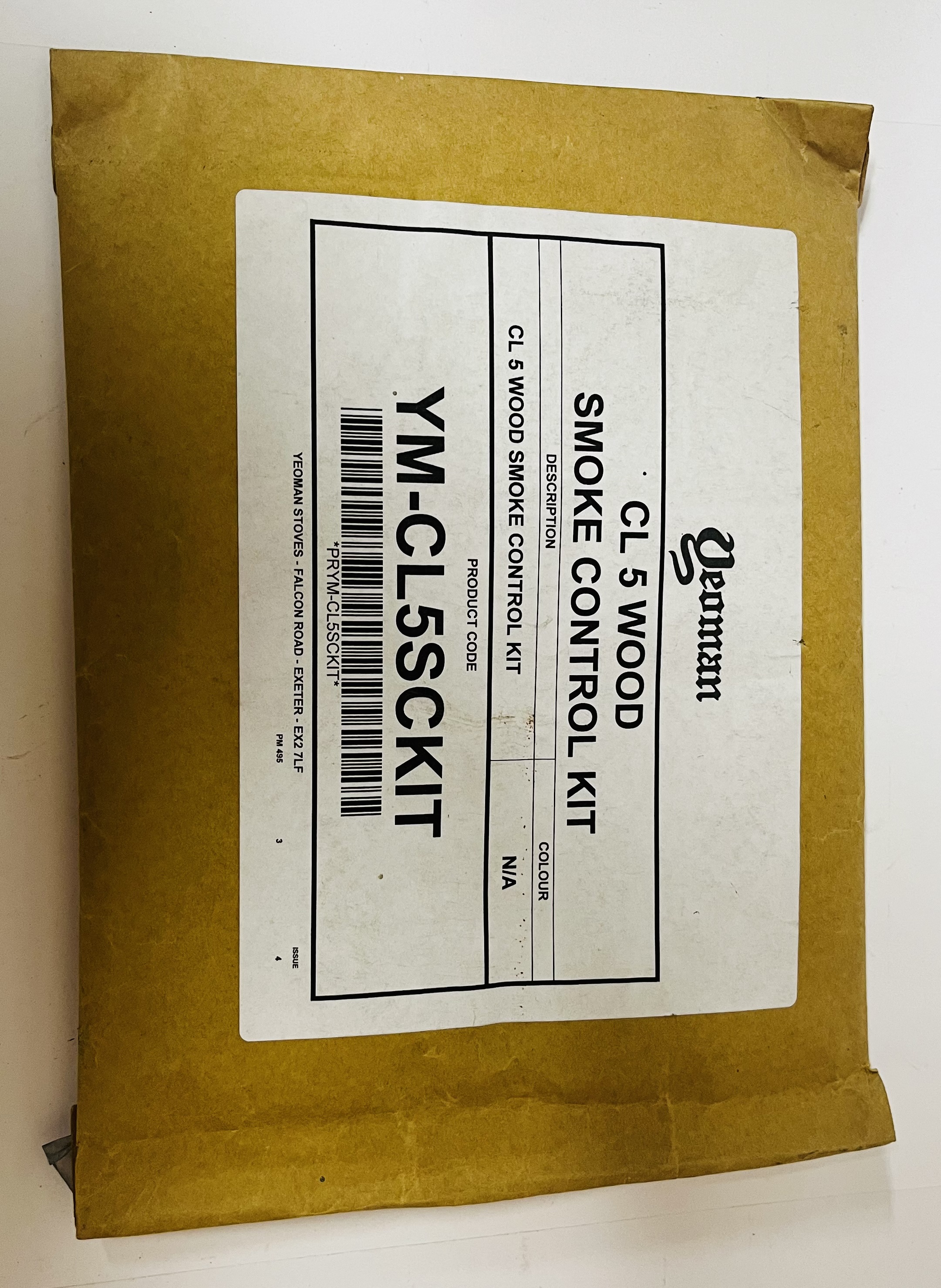 Yeoman CL5 Wood Smoke Control Kit